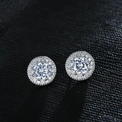 Diamond stud earrings-Jewearrings