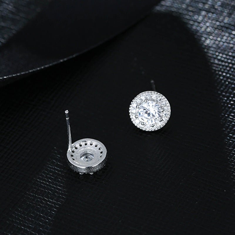 Diamond stud earrings-Jewearrings