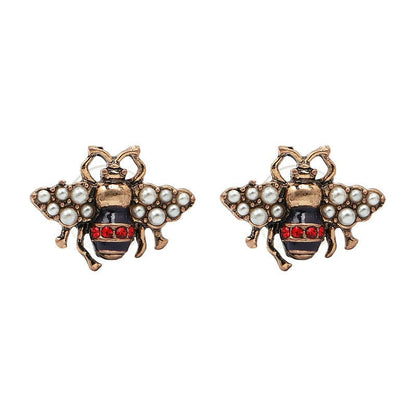 Diamond Stud Earrings Yiwu Accessory Alloy-Jewearrings