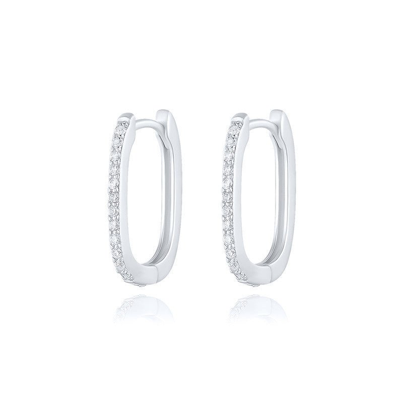 Diamond-studded Personality Trend Earrings-Jewearrings