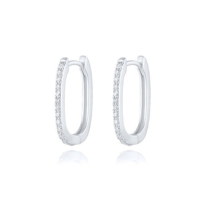 Diamond-studded Personality Trend Earrings-Jewearrings