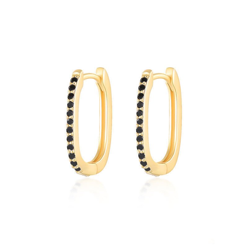 Diamond-studded Personality Trend Earrings-Jewearrings