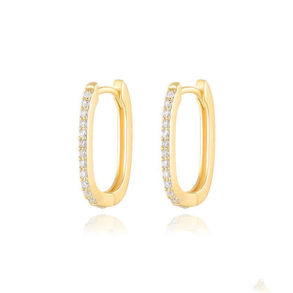 Diamond-studded Personality Trend Earrings-Jewearrings