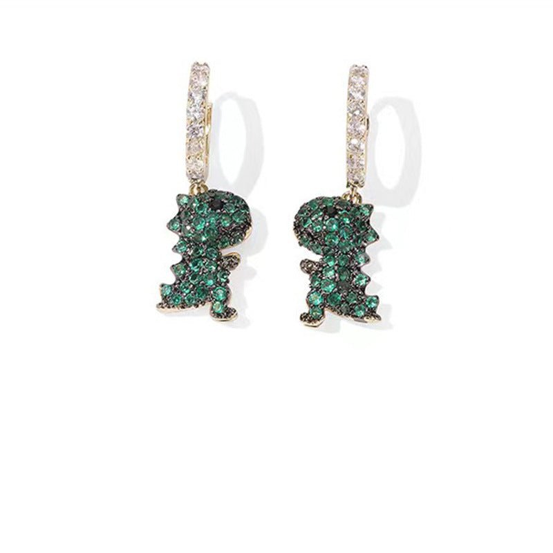 Dinosaur Earrings Cute Fashion-Jewearrings