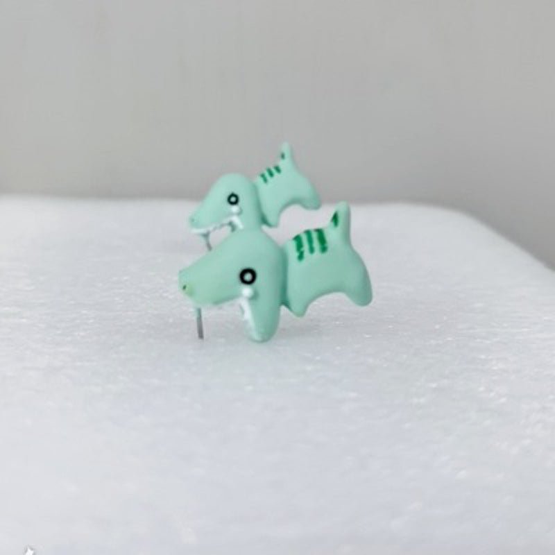 Dinosaur Earrings - Fashion Creative Small-Jewearrings