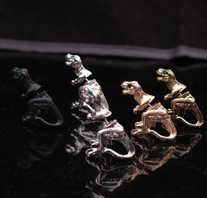 Dinosaur Earrings Korean Fashion-Jewearrings