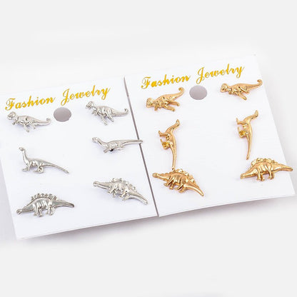 Dinosaur Earrings - Small Animal Set-Jewearrings