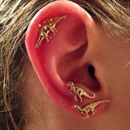 Dinosaur Earrings - Small Animal Set-Jewearrings