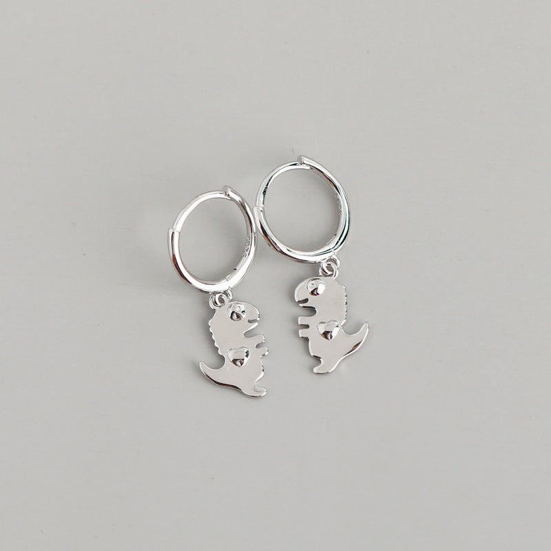 Dinosaur Earrings Spring Ball-Jewearrings