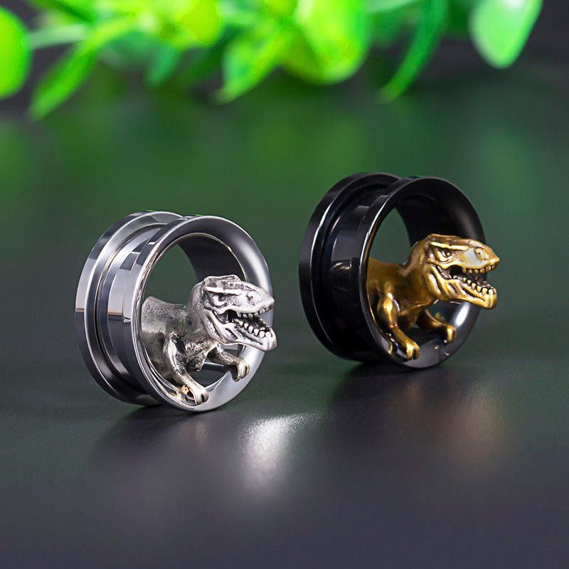 Dinosaur Earrings Stainless Steel-Jewearrings