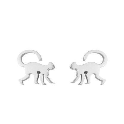 Dinosaur Earrings Stainless Steel-Jewearrings