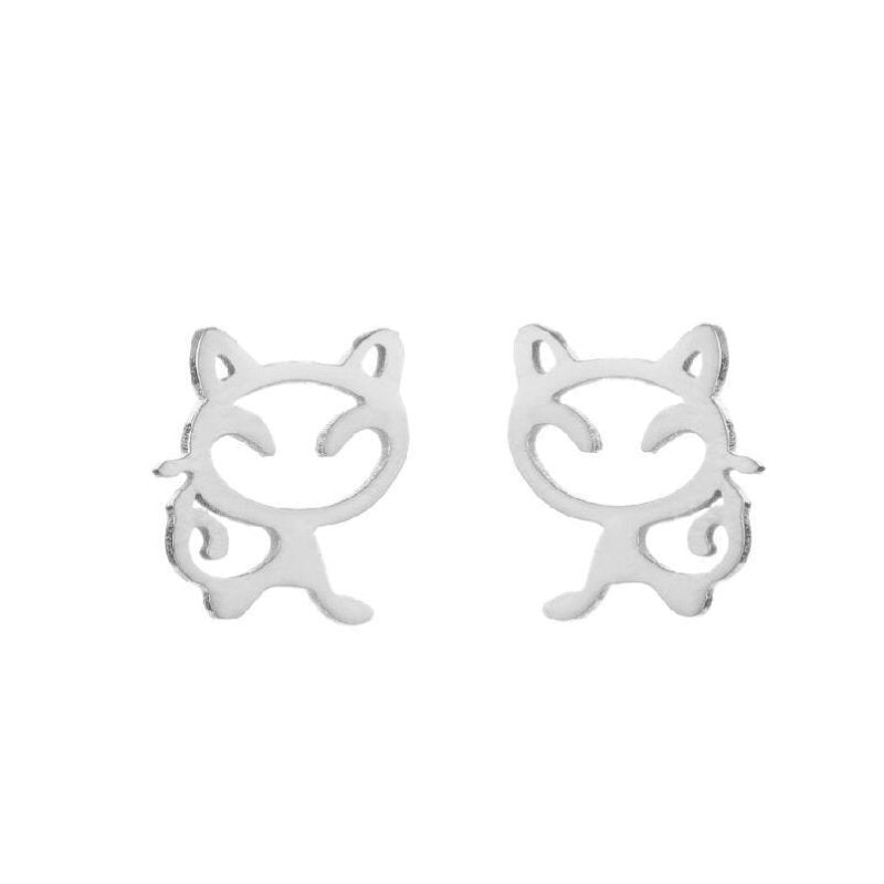 Dinosaur Earrings Stainless Steel-Jewearrings