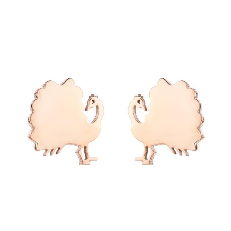 Dinosaur Earrings Stainless Steel-Jewearrings