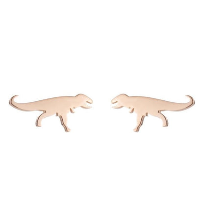 Dinosaur Earrings Stainless Steel-Jewearrings