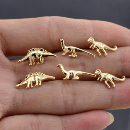 Dinosaur Earrings Three Pairs Set-Jewearrings