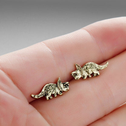 Dinosaur Earrings - Vintage Europe And America-Jewearrings