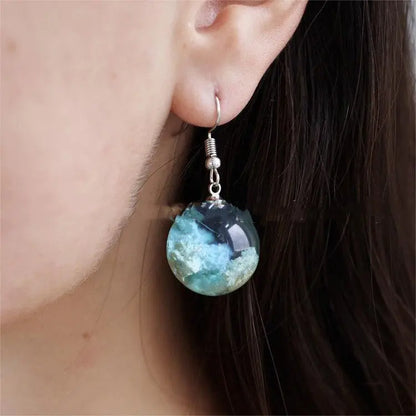 Disco Ball Earrings ✨ Cloud Dangle Handmade Earrings-Jewearrings