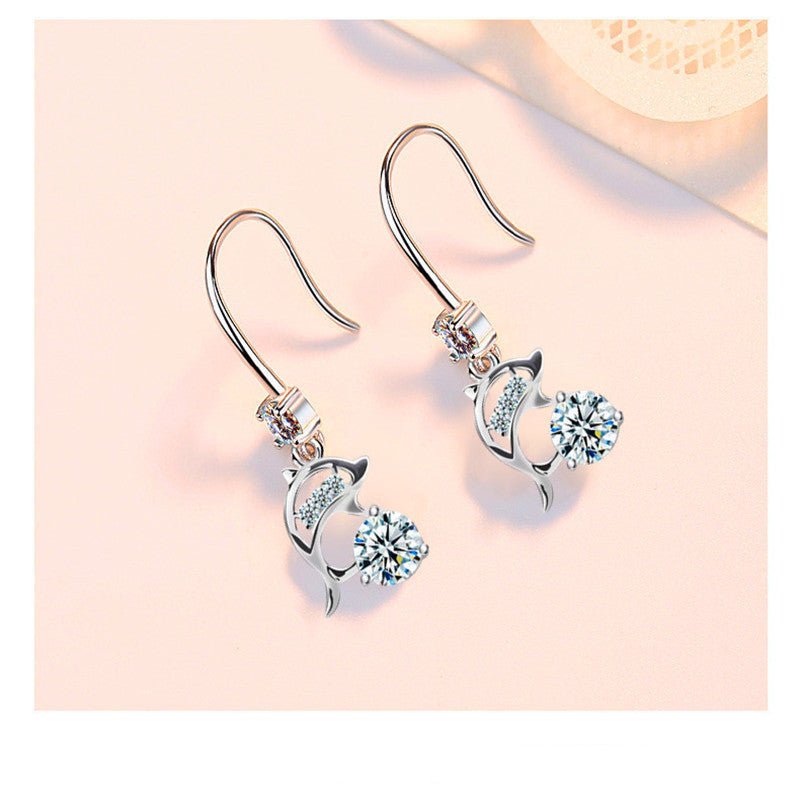 Dolphin Earrings Fashion-Jewearrings