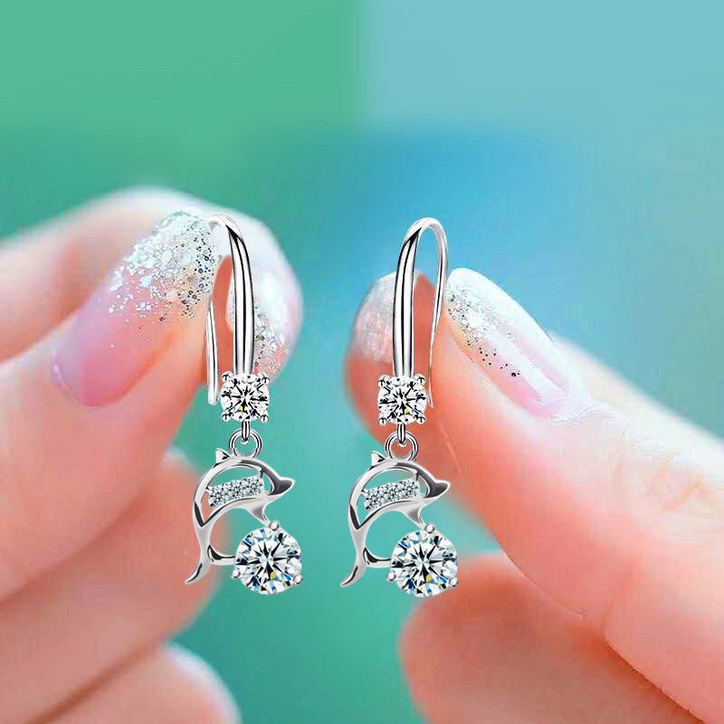 Dolphin Earrings Fashion-Jewearrings