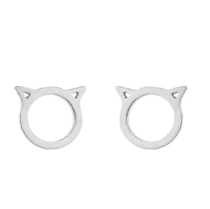 Dolphin Earrings Stainless Steel-Jewearrings