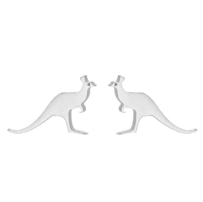 Dolphin Earrings Stainless Steel-Jewearrings