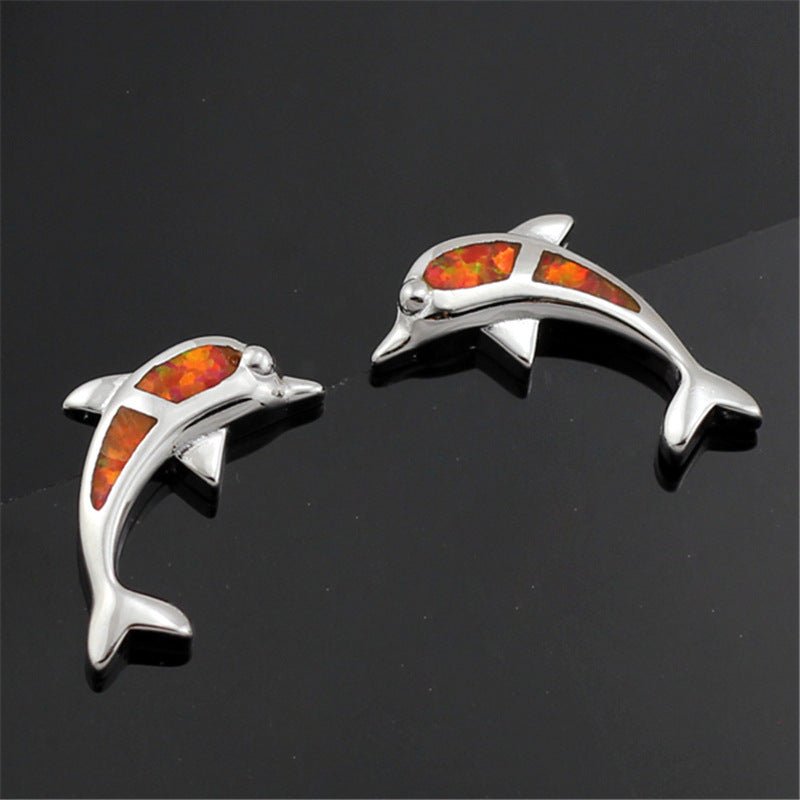 Dolphin Earrings Vintage-Jewearrings