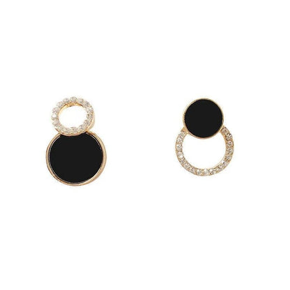 Double Hoop Earrings for Ladies-Jewearrings