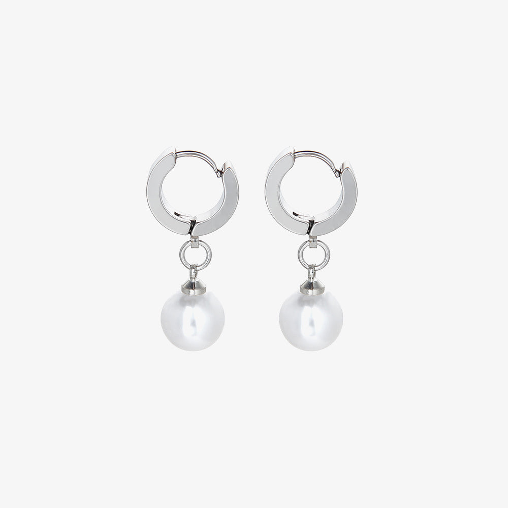 INS Style Pearl Versatile Earrings-Jewearrings