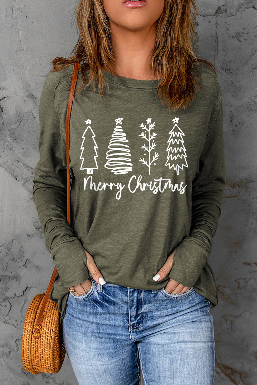 MERRY CHRISTMAS Graphic T-Shirt-Jewearrings