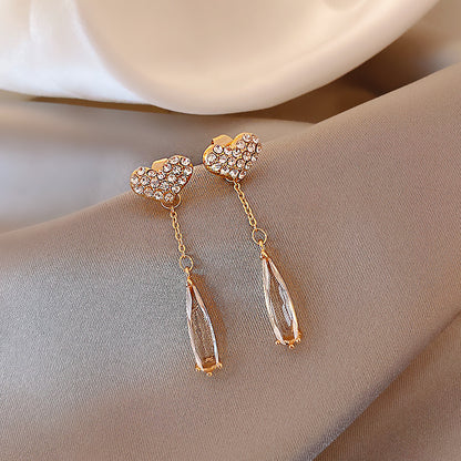 S925 Silver Needle Design Sense French Pearl Earrings Women-Jewearrings