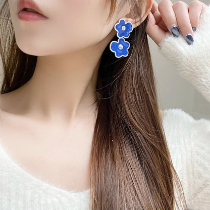 Temperament Atmospheric Ear Clip No Pierced Female Earrings Earrings Girl-Jewearrings