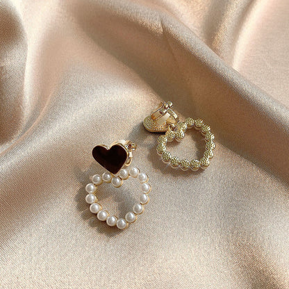 Vintage Minimalist Pearl Earrings Design-Jewearrings