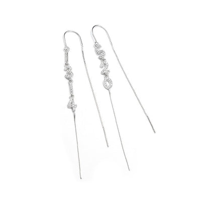 S925 Sterling Silver Ear Wire Earrings Women-Jewearrings