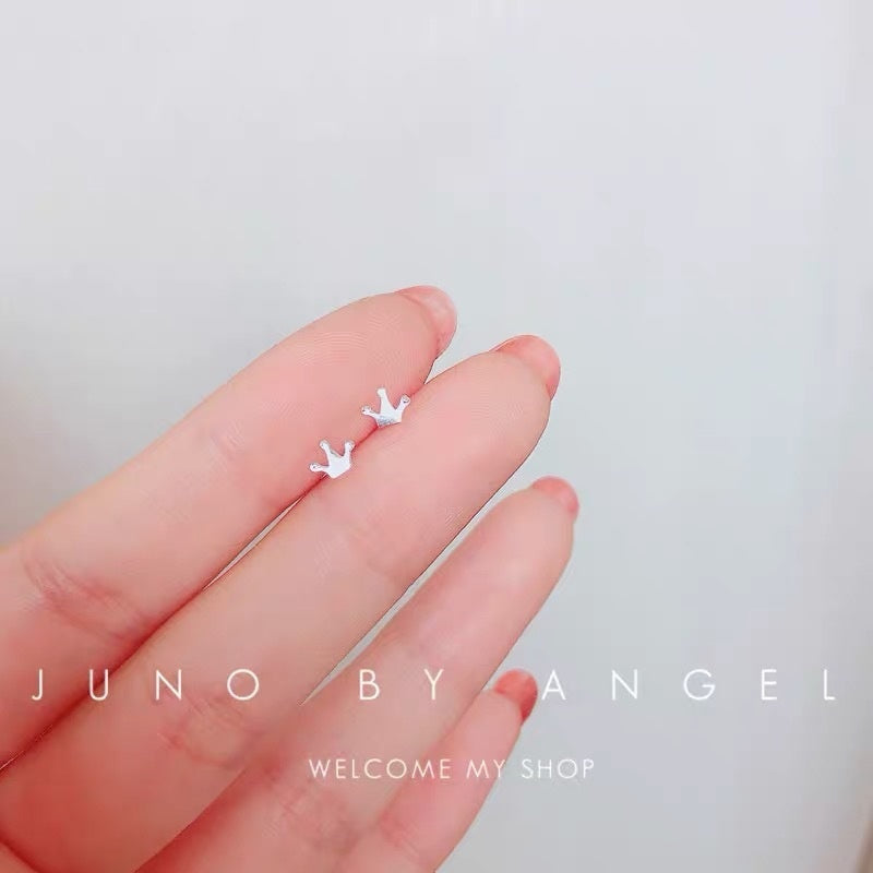 Women's New Sterling Silver Stud Earrings-Jewearrings