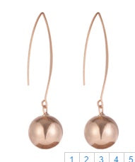 Simple Korean Personality Pearl Geometric Earrings Female Earrings-Jewearrings