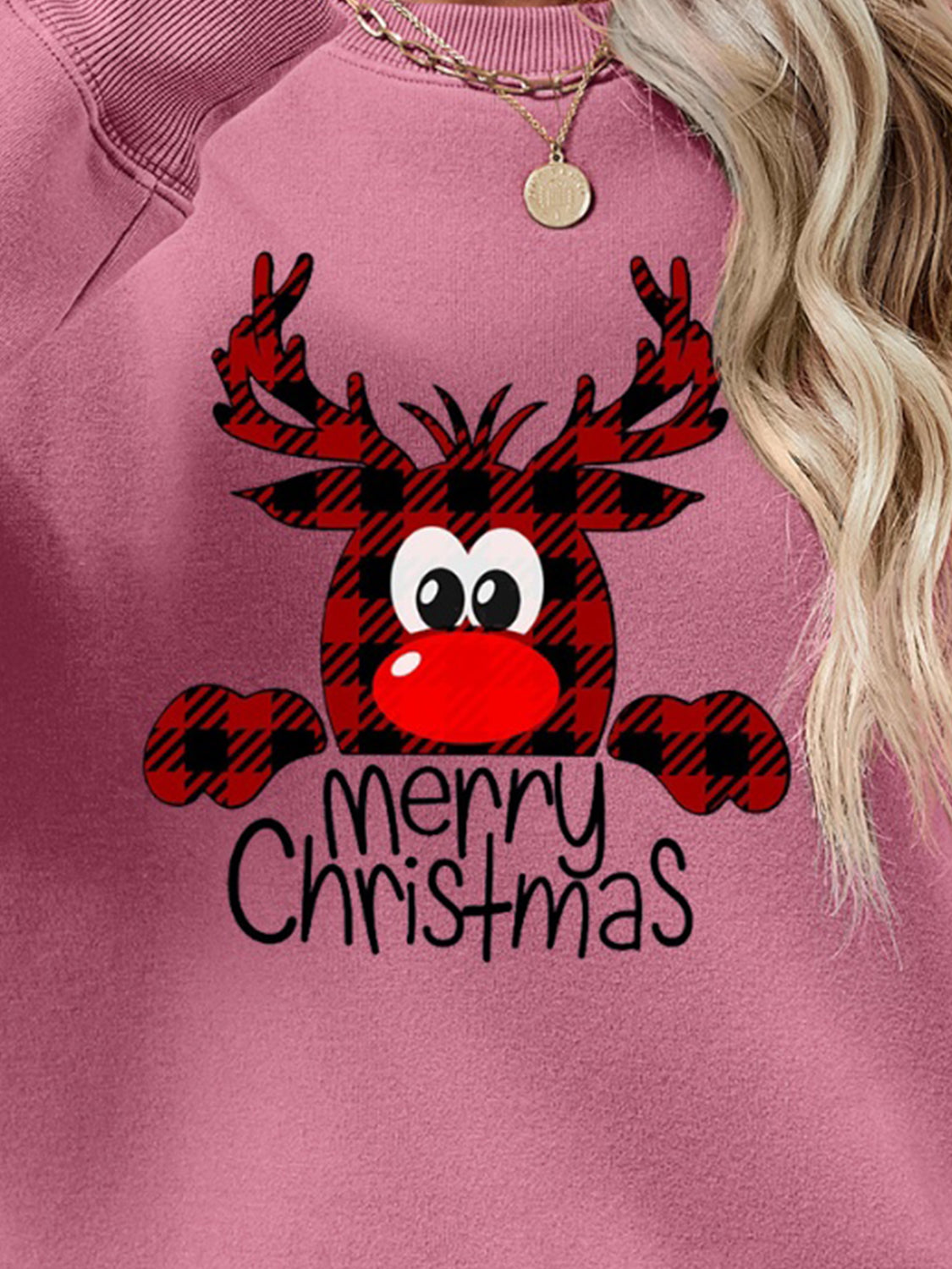 MERRY CHRISTMAS Graphic Sweatshirt-Jewearrings