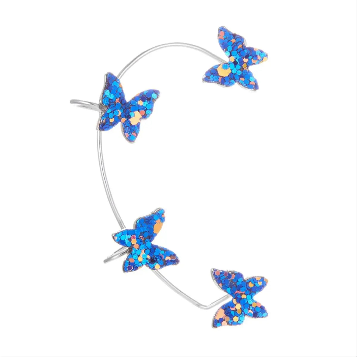 Ear Cuff Butterfly Earrings-Jewearrings