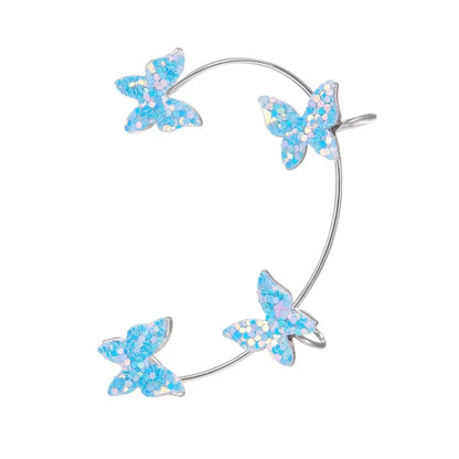 Ear Cuff Butterfly Earrings-Jewearrings