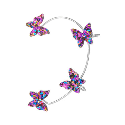 Ear Cuff Butterfly Earrings-Jewearrings