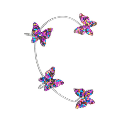 Ear Cuff Butterfly Earrings-Jewearrings