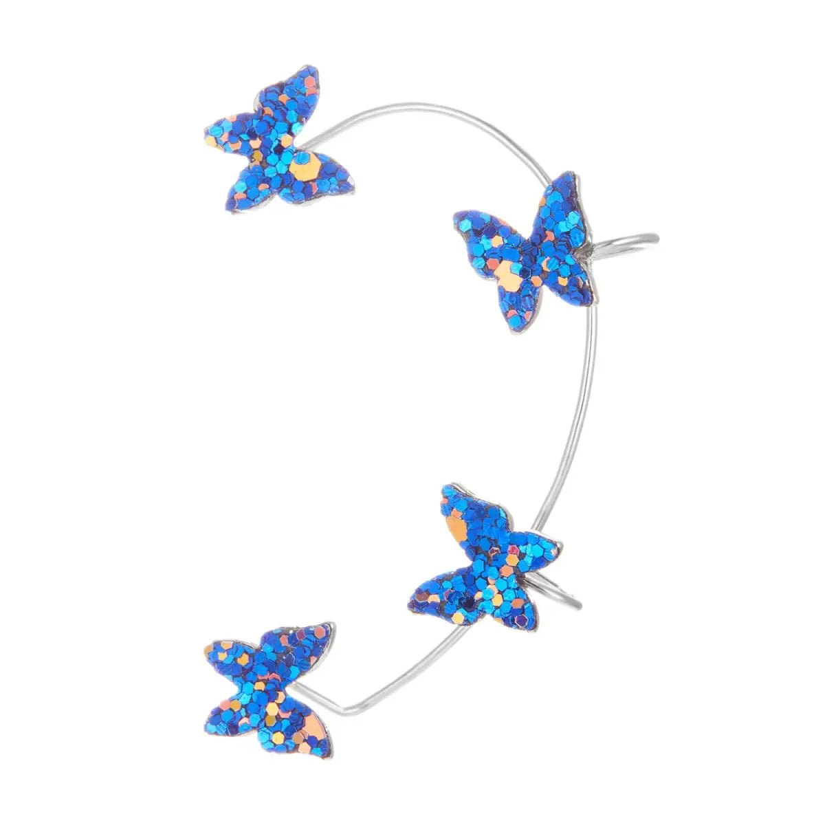 Ear Cuff Butterfly Earrings-Jewearrings