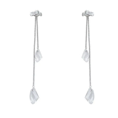 Ear Cuff Crystal Tassel-Jewearrings