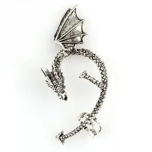 Ear Cuff Dragon Design - Bold Statement Piece-Jewearrings