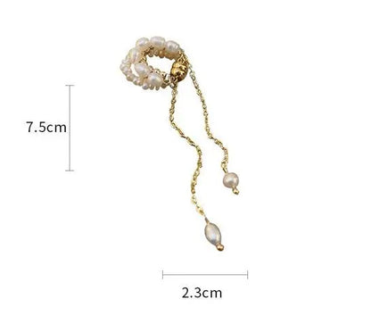 Ear Cuff Freshwater Pearl-Jewearrings