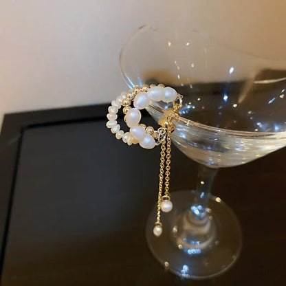 Ear Cuff Freshwater Pearl-Jewearrings