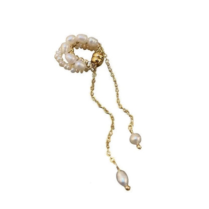 Ear Cuff Freshwater Pearl-Jewearrings