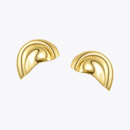 Ear Cuff Half Round Ear Cap Earrings-Jewearrings