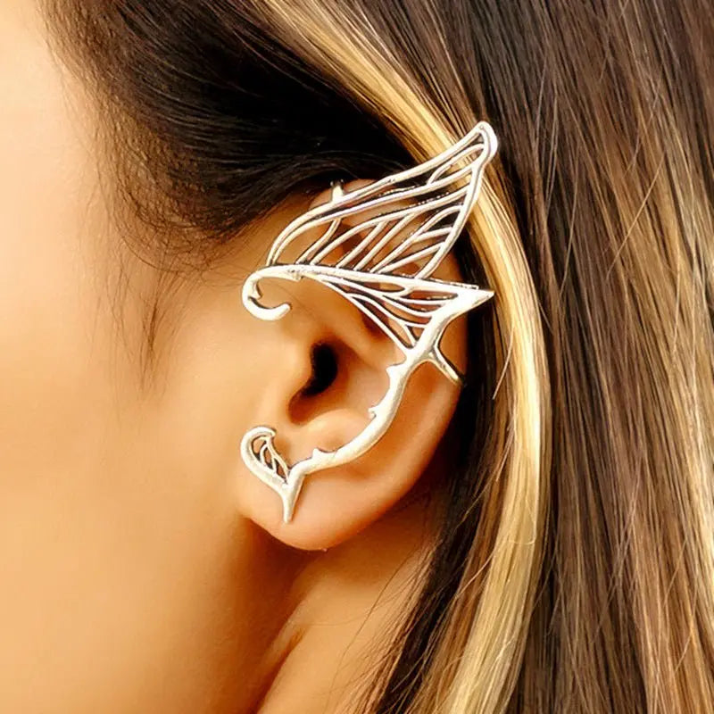 Ear Cuff Hollowed Butterfly Fairy-Jewearrings