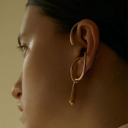 Ear Cuff New Fashion Gold Metal Ear-Jewearrings