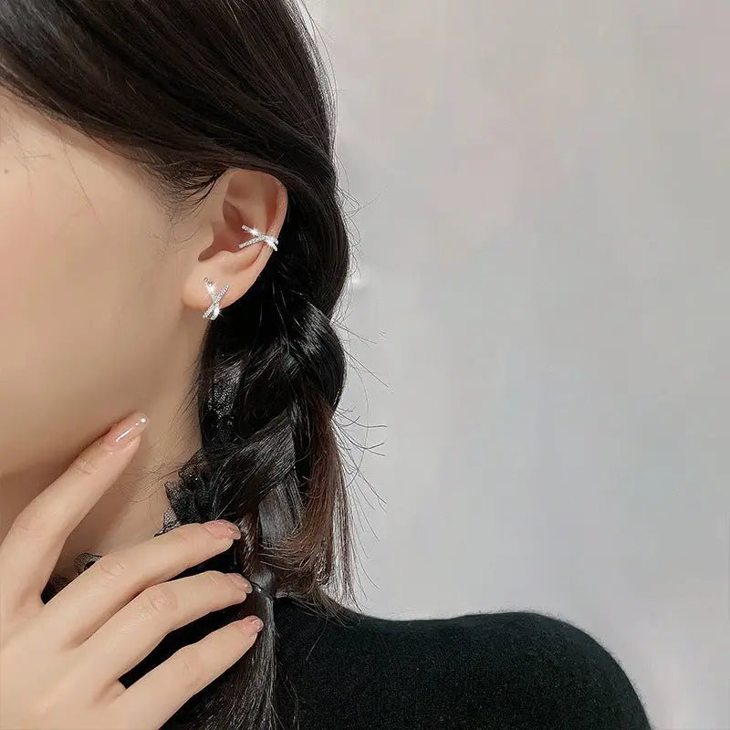 Ear Cuff South Korea Lux Bow-Jewearrings